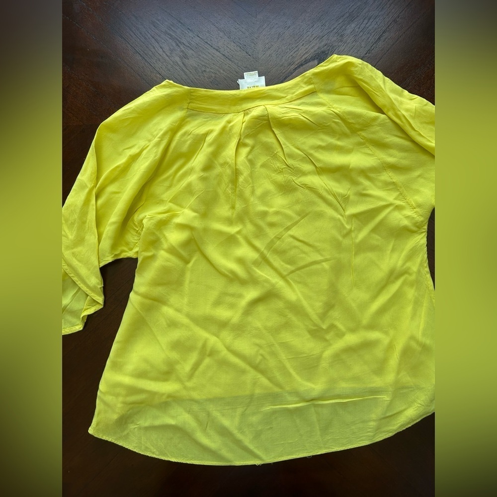 MAEVE Yellow Women's Top SIZE SMALL - Picture 6 of 6